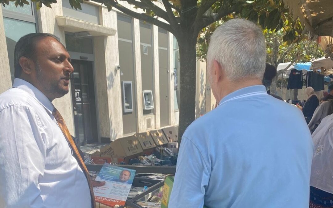 sendil djearamane au plus près des habitants