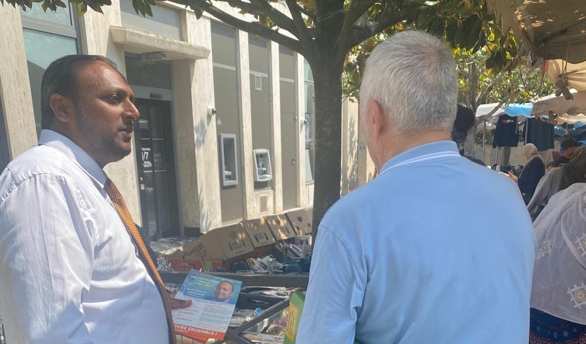 sendil djearamane au plus près des habitants